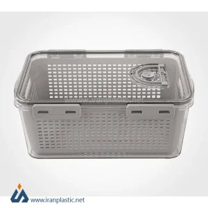 باکس یخچالی 5 لیتر لیمون پلاستیک 2424