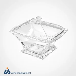 شکلات خوری چهارگوش اکرولیک لیمون 2461.webp