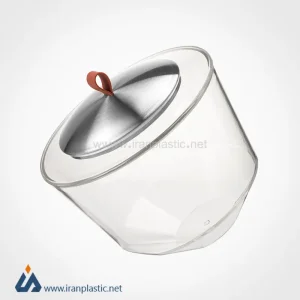 کانتر نگهدارنده مواد غذایی اکرولیک لیمون.webp
