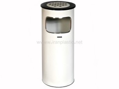 سطل زباله زیر سیگاری دار استیل
