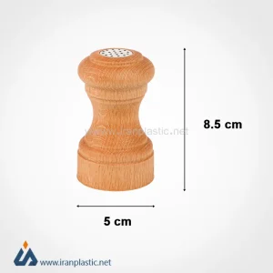 نمکپاش چوبی لیمون پلاستیک 2345.webp
