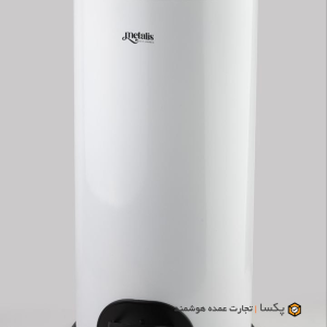 سطل پدالی استیل 30 لیتری تمام سفید آرام بند متالیس.png
