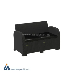 مبل دو نفره کاسپین تابا پلاستیک تاپکو .webp