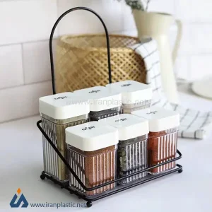 جای ادویه استند دار دومان پلاستیک