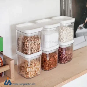 جای ادویه چهارگوش هیوا دومان پلاستیک