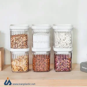 جای ادویه چهارگوش هیوا دومان پلاستیک