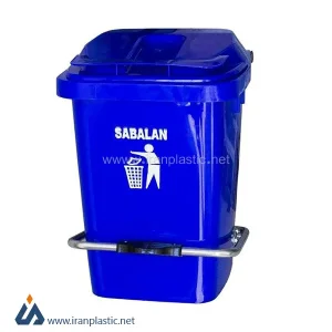 سطل زباله پدالی 20 لیتری سبلان پلاستیک