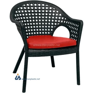 صندلی پایه فلزی ناصر پلاستیک کد 999 