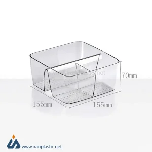 مقسم مربع کریستالی مرسه پلاستیک 90079