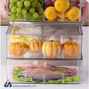 باکس یخچالی مرسه پلاستیک سایز 3