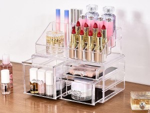 استند لوازم آرایشی و بهداشتی با رویه ساده MIDDEL BOX L