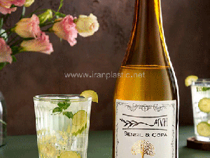 بطری آب سنسیل شیشه و بلور MVH