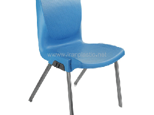 صندلی پلاستیکی چفتی پایه فلزی هوم کت 2126