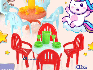 میز و صندلی اسباب بازی ایده آل پلاستیک
