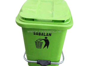 سطل زباله سبلان پلاستیک مدل پدالی 40 لیتری.gif
