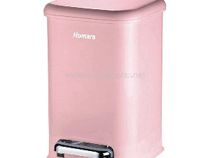 سطل پدالی 4 گوش همارا پلاستیک 660261