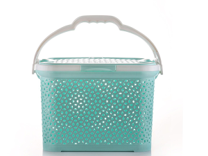 سبد لباس دربدار کوچک پارسا تسا پلاستیک