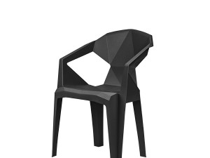 صندلی پلاستیکی شش ضلعی پولاد 204