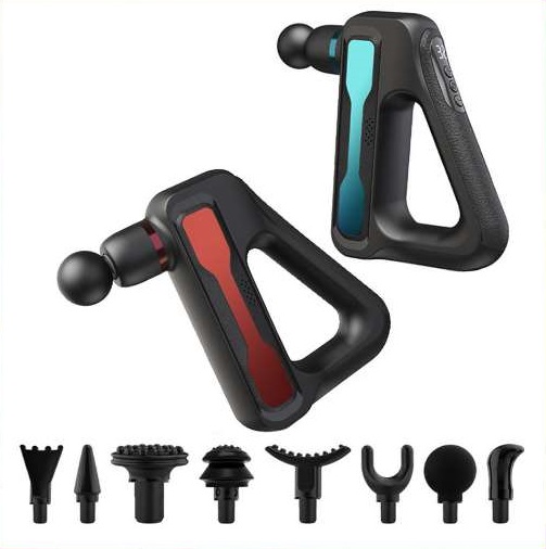 ماساژور تفنگی (با 8 سَری مختلف) شارژی