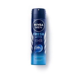 اسپری خوشبوکننده بدن مردانه نیوا مدل فرش اکتیو Nivea Fresh Active