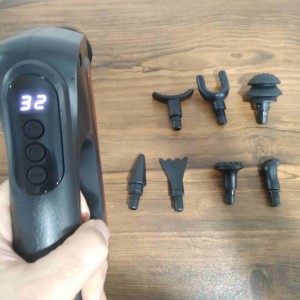 ماساژور تفنگی (با 8 سَری مختلف) شارژی