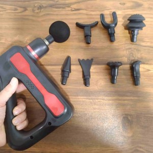 ماساژور تفنگی (با 8 سَری مختلف) شارژی