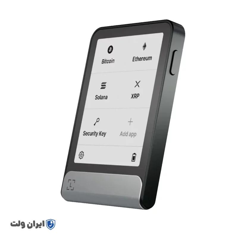 کیف پول سخت افزاری لجر فلکس Ledger Flex سری 2025 مجهز به کلید ریکاوری لجر (Ledger Recovery Key)
