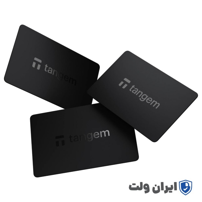 کیف پول سخت افزاری تنجم Tangem مدل 2025 ساخت سوئیس