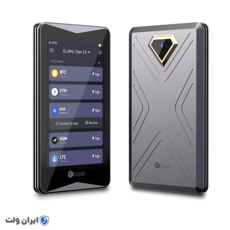 کیف پول سخت افزاری الیپال تایتان 2 Ellipal Titan سری 2025