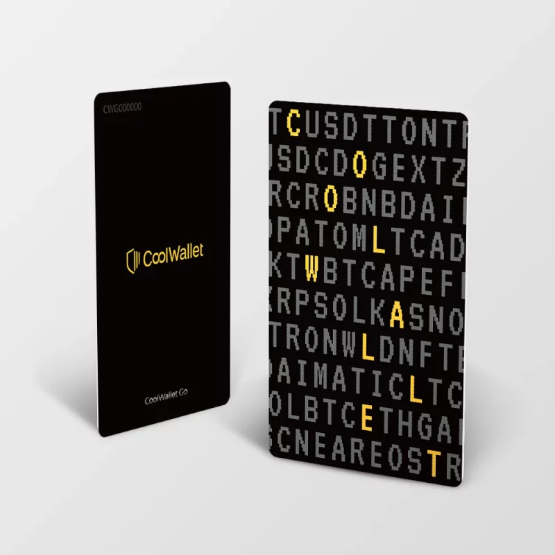 کیف پول سخت افزاری کول ولت گو CoolWallet Go سری 2025