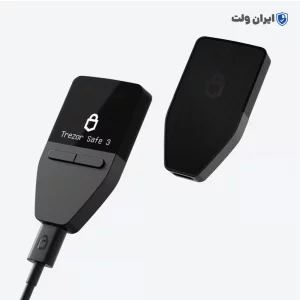 کیف پول ترزور سیف 3 Trezor Safe / کارت گارانتی طلایی 18 ماهه