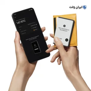 کیف پول سخت افزاری لجر استکس Ledger stax
