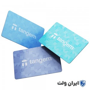 کیف پول سخت افزاری تنجم Tangem مدل 2025 ساخت سوئیس