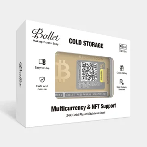 کیف پول سخت افزاری بلت ریل بیتکوین Ballet Real Bitcoin