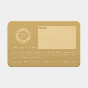 کیف پول سخت افزاری بلت ریل بیتکوین Ballet Real Bitcoin