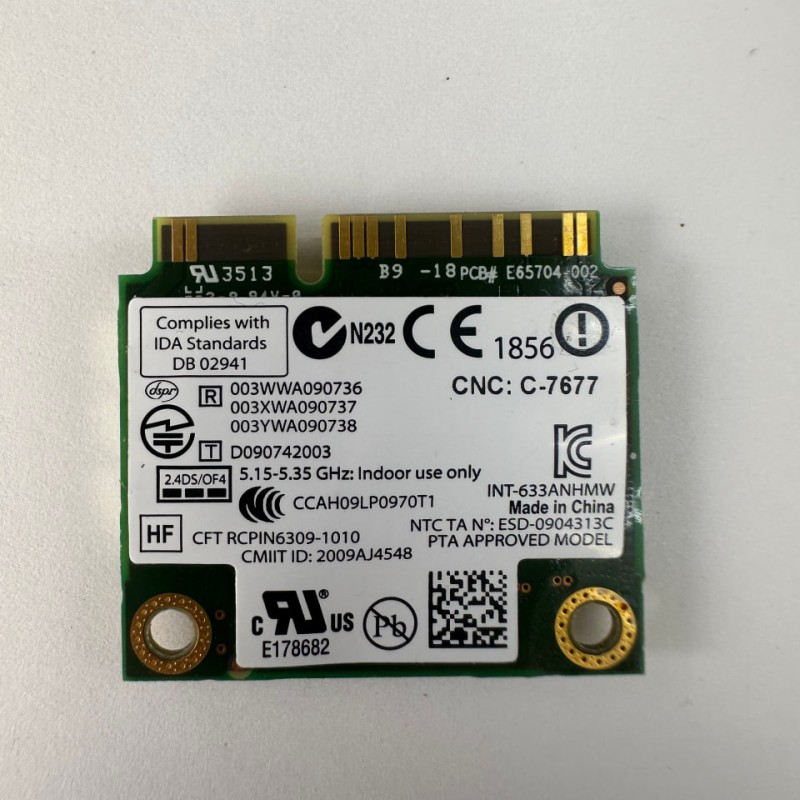 برد وای فای استوک لپتاپ HP 8570P