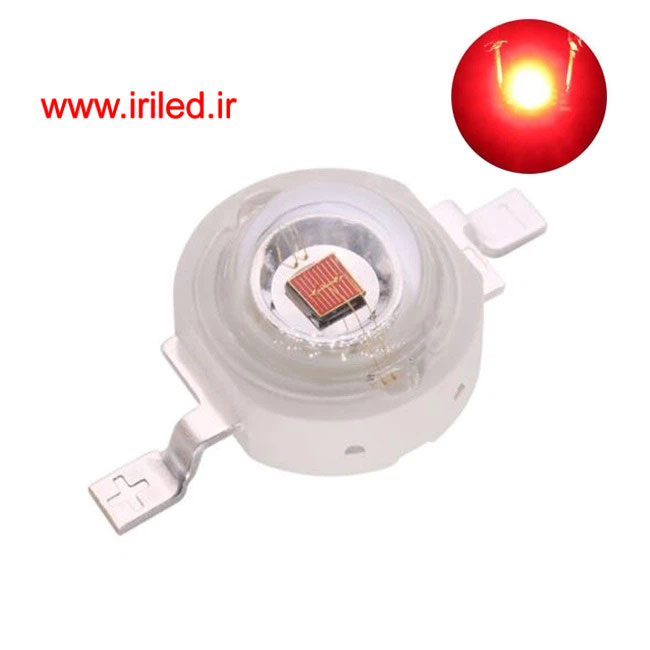 پاور ال ای دی قرمز40 میل 630-620 نانومتر Epileds تایوان