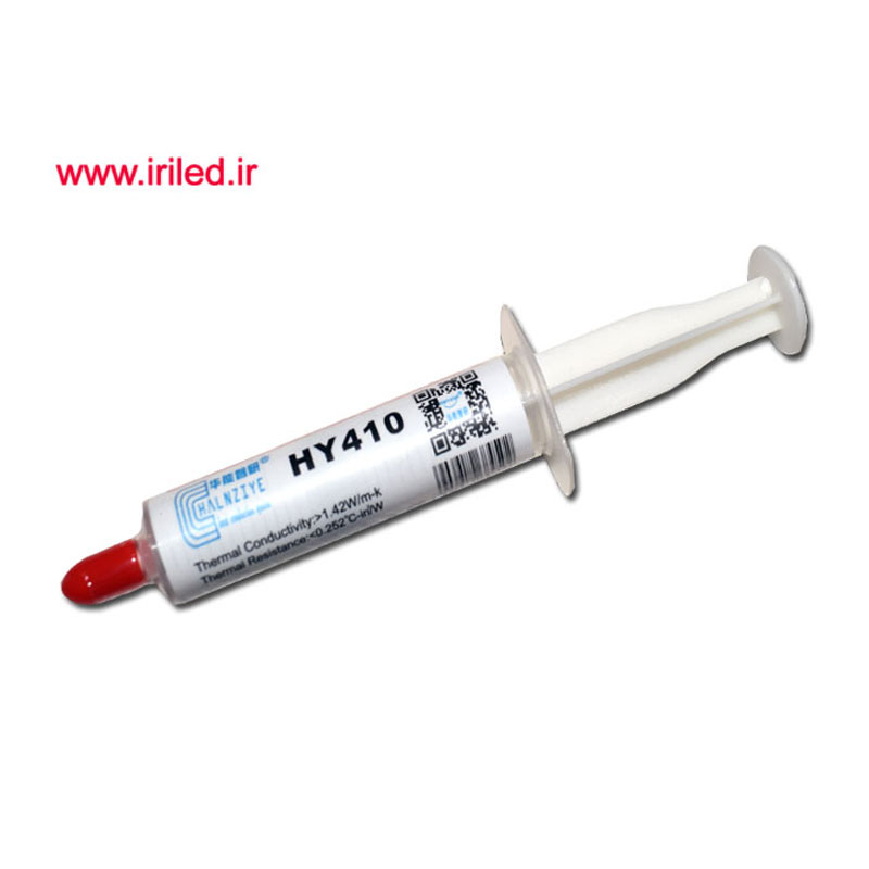 خمیر سیلیکون رسانای حرارت سرنگی 5 گرمی HY-410