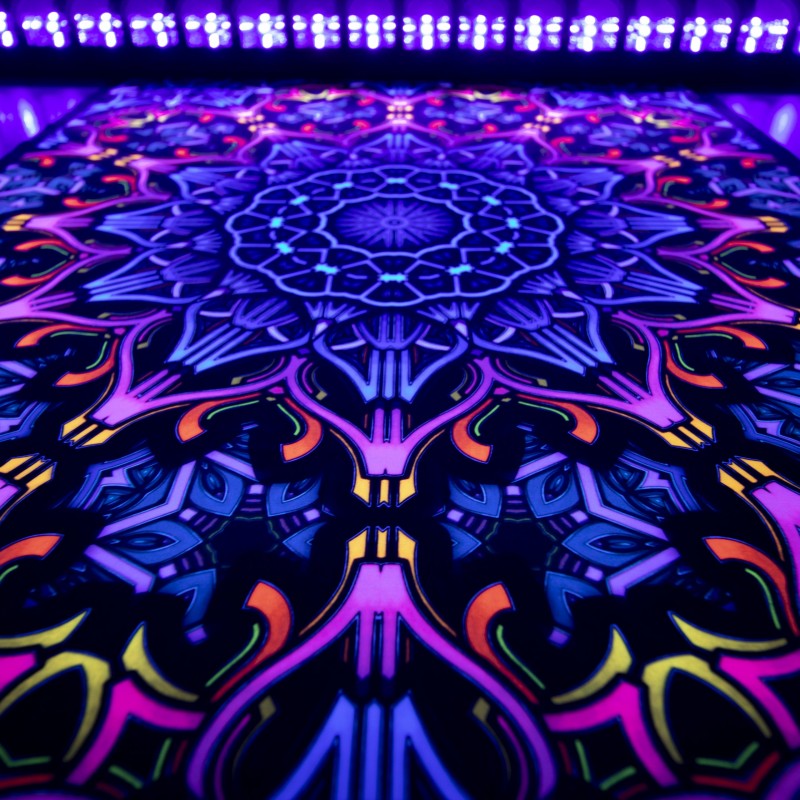 لامپ ال ای دی  36 وات uv (فرابنفش یا بلک لایت) -مدل وال واشر (پروژکتور خطی) -100 سانتیمتر