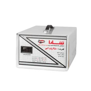 استابیلایزر با محافظ 3500  ولت آمپر سارا با پله کاهنده (مناسب برای ماشین لباسشویی یا ظرفشویی)