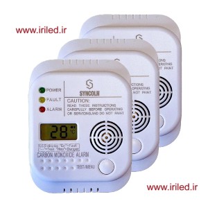 سنسور هشدار دهنده گاز مونواکسید کربن سینکلن Syncoln ساخت انگلستان-بسته سه عددی