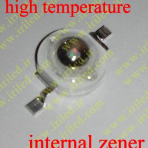 پاور ال ای دی یو وی-1الی 3 وات-UV-دارای زنر داخلی-قابلیت لحیم با دستگاه و هویه دستی-high temperature