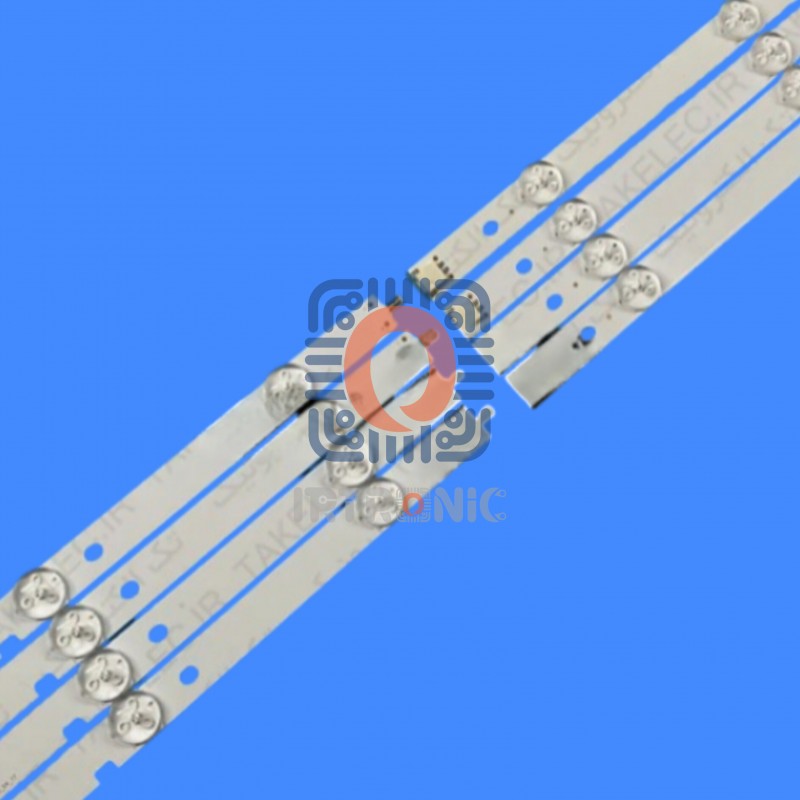 بک لایت تلویزیون هایسنس مدل 49k300