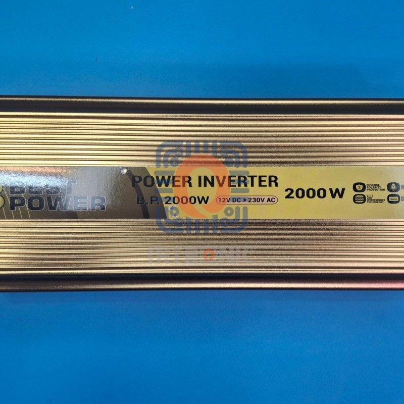 مبدل/اینورتر 12V به BEST POWER 2000W 220V