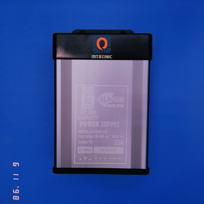 اداپتور صنعتی ضد باران 12 ولت 33 امپر