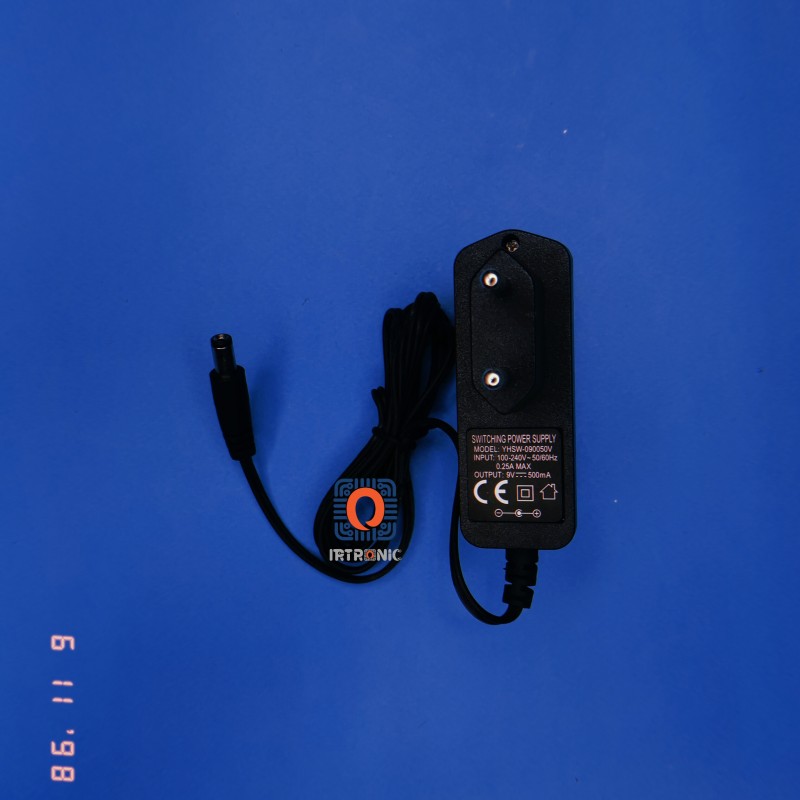 اداپتور 9 ولت 500 میلی امپر