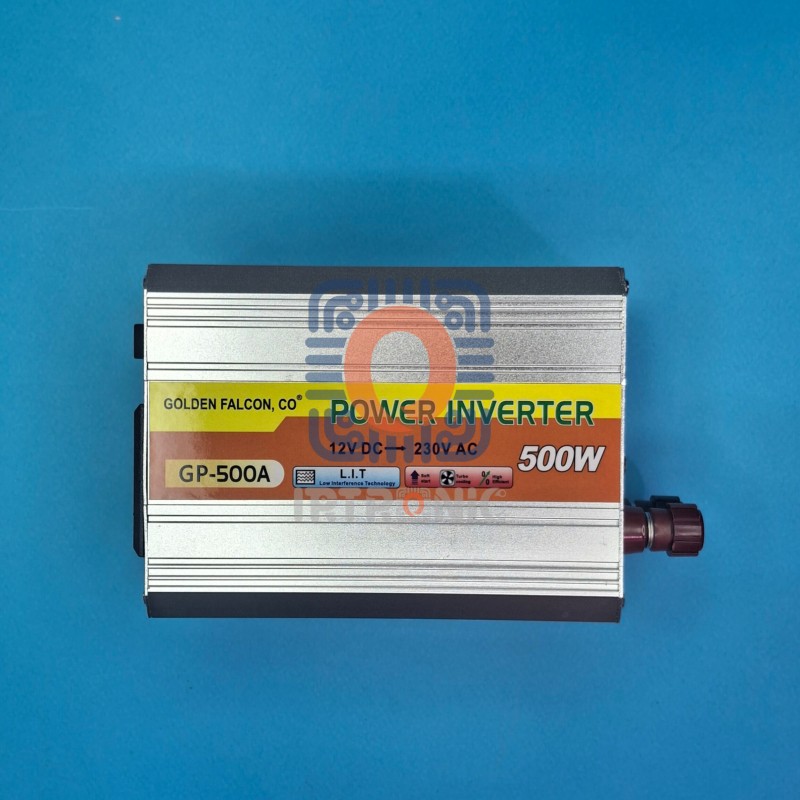 مبدل/اینورتر 12V به GOLDEN FALCON  500W  220V