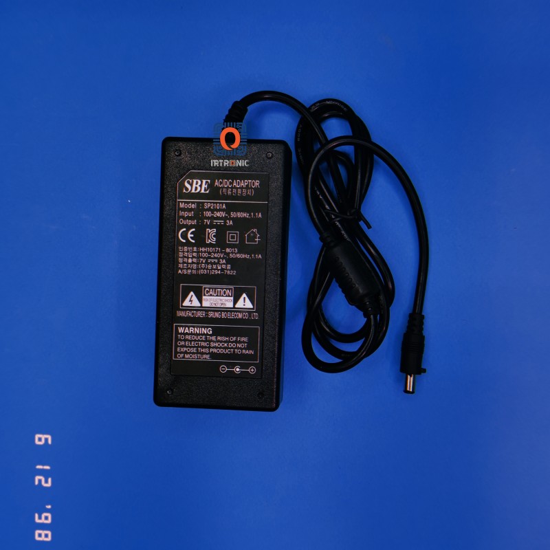 اداپتور 7 ولت 3 امپر SBE