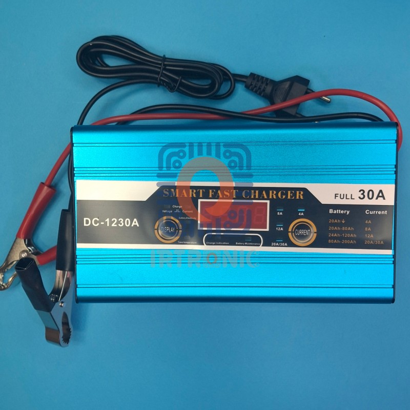 شارژر باتری   DC-1230A  12V 30A