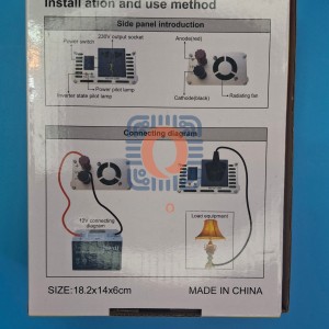 مبدل/اینورتر 12V به GOLDEN FALCON  500W  220V
